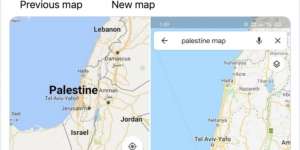 Heboh Netizen Arab Tuntut Lagi Peta Palestina Muncul di Google Maps
