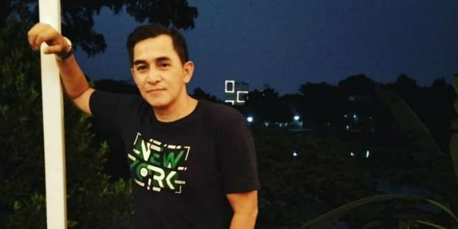 Belum Syuting Tukang Ojek Pengkolan, Ponco Buwono Asyik Gowes Sepeda