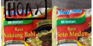 Geger Indomie Rasa Saksang, Ternyata Hoax