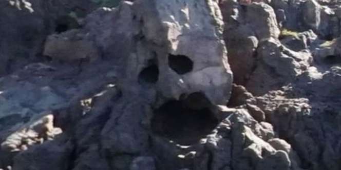 Google Maps Ungkap Penampakan Misterius di Tepi Tebing