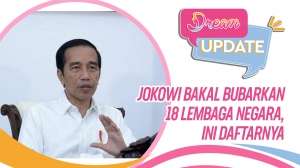Jokowi Bubarkan 18 Lembaga Negara, Ini Daftarnya