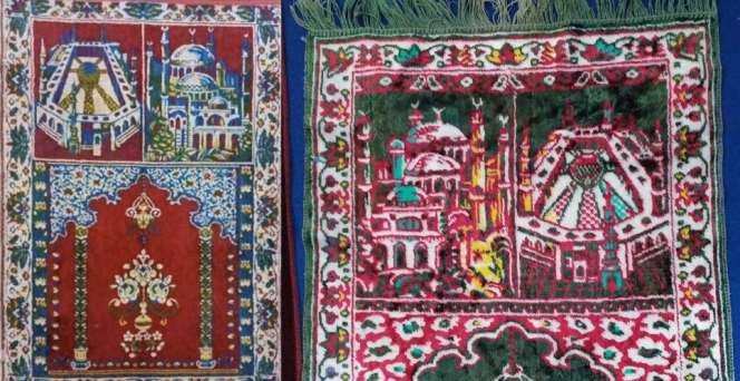 Gambar di Sajadah Jadul dan Tren Tahun 90-an Ini Ternyata Masjid Hagia Sophia