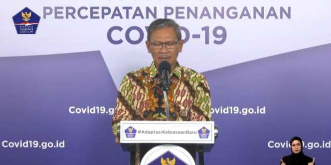 Achmad Yurianto Tak Lagi Sampaikan Update Corona