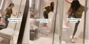 Viral Gadis Cantik Main TikTok di Toilet, Endingnya Bikin Ngilu