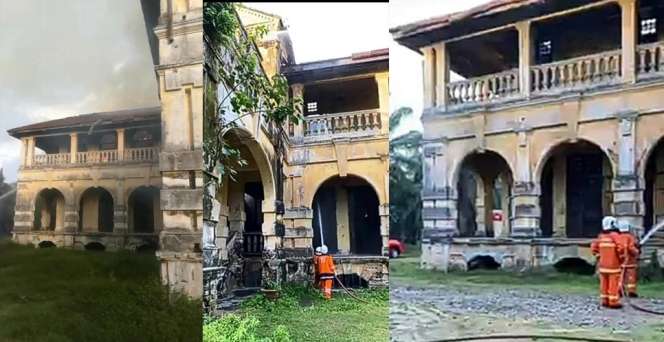 Bangunan Angker dengan 99 Pintu Terbakar, Tak Ada yang Berani Masuk