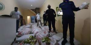 BNN Bongkar Gudang Beras di Tangerang, Temukan 200 Kg Sabu