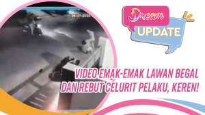 Video Emak-emak Lawan Begal dan Rebut Celurit Pelaku, Keren!