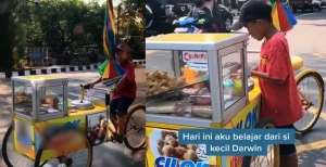 Perjuangan Bocah SMP di Solo Jualan Cilok demi Menyambung Hidup Keluarga