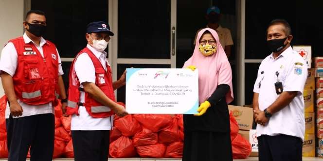 Gandeng PMI, Produsen HIT Salurkan Donasi Covid-19