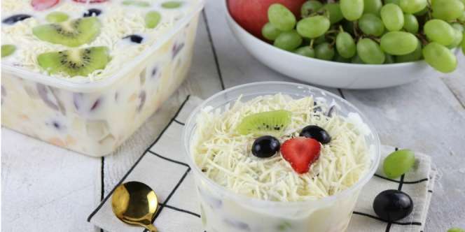 Resep Salad Buah Tanpa Mayonaise, Rasanya Tetap Nikmat