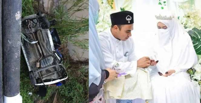 Sedih, Baru Menikah 10 Hari, Pengantin Wanita Alami Kecelakaan Maut