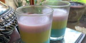 Olah Es Krim Jadi Puding Pelangi, Sluurp