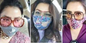 Gaya Mayangsari Pakai Masker & Kacamata Mewah, Kece Maksimal!