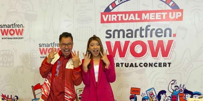 Tiara Andini Siapkan Kejutan di Acara Smartfren WOW Virtual Concert