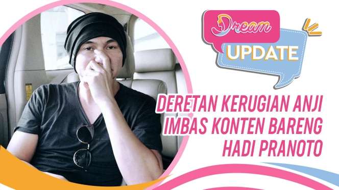 Deretan Kerugian Anji Imbas Konten Bareng Hadi Pranoto