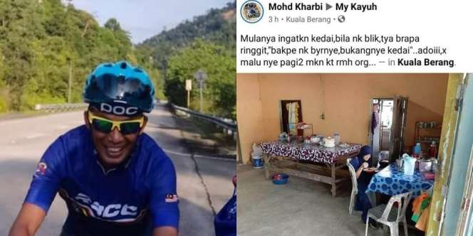 Dikira Warung, Pria Ini Main Selonong Makan Sampai Kenyang, Ternyata Dapur Orang
