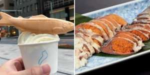 Wow, Sushi Paling Bau di Dunia Kini Ada Versi Es Krimnya