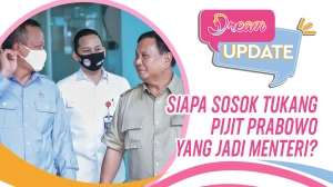 Prabowo Sebut Tukang Pijitnya Kini Jadi Menteri, Siapakah Dia?