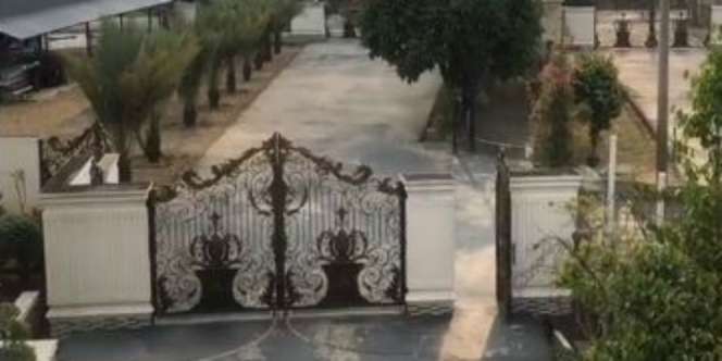 Iseng, Anak Sultan Bikin Video Keliling Rumah Luasnya Pakai Ojol