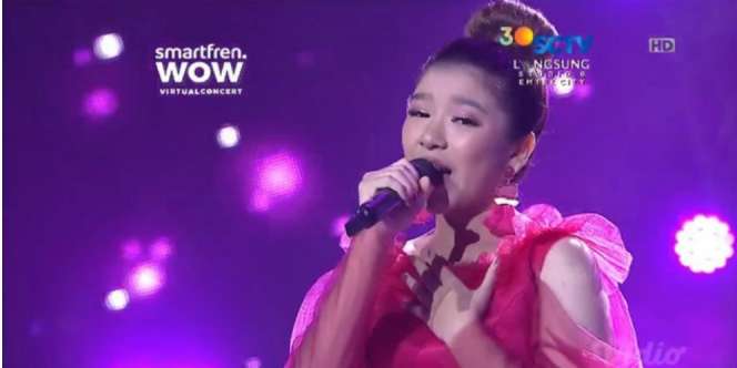 Duet Manis Tiara dengan Mendiang Didi Kempot di Smartfren WOW Virtual Concert
