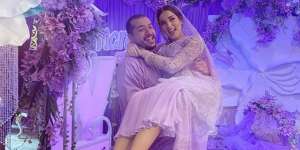 Potret Mewahnya Akikah Anak Tasya Farasya, Elegan Serba Ungu