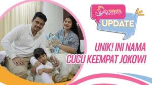 Unik! Ini Nama Cucu Keempat Jokowi