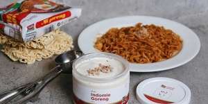 Ada Es Krim Rasa Mi Goreng Bertabur Bawang yang Bikin Heboh