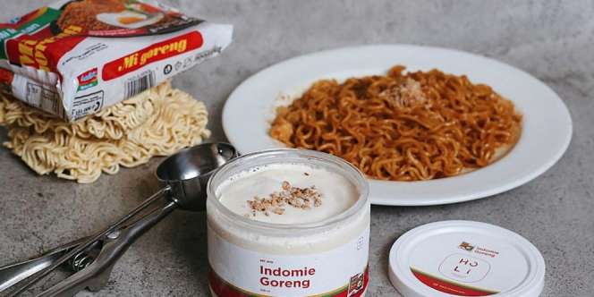 Ada Es Krim Rasa Mi Goreng Bertabur Bawang yang Bikin Heboh