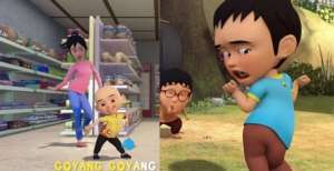 Viral Video Upin & Ipin Goyang Dangdut Diprotes Netizen Malaysia