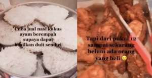 Seharian Tunggu Pelanggan, Sebungkus Nasi pun Tak Laku hingga Sore