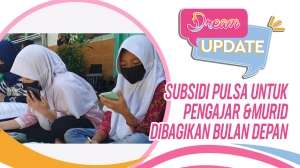 Subsidi Pulsa untuk Pengajar & Murid Dibagikan Bulan Depan