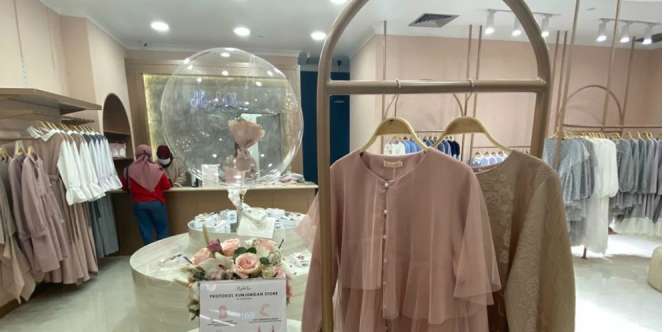 Serba Pink, HijabChic Buka Gerai Baru di fX Sudirman