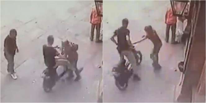 Detik-Detik Mengerikan Nenek 67 Tahun Jadi Korban Tabrak Lari Terekam CCTV