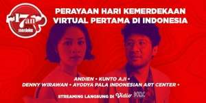Pertama Kalinya, Perayaan HUT RI ke-75 di 17an Merdeka Digelar Virtual