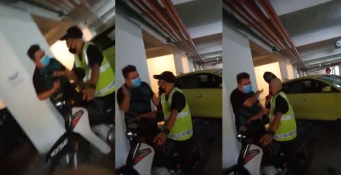 Tak Terima Mobil Digembok, Penghuni Apartemen Maki dan Tampar Satpam