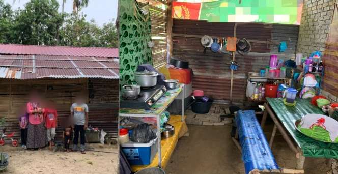 Bagian Dalam Rumah Reyot Berlantai Tanah Ini Mencengangkan, Si Jorok Pasti Malu