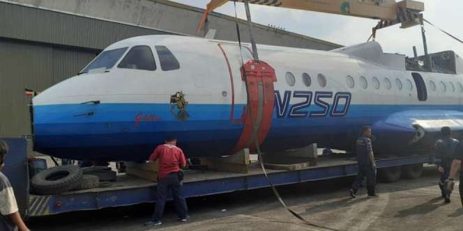 Pernah Jelajahi Langit, Pesawat N-250 Kini Dimuseumkan