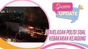 Dahsyatnya Kebakaran Gedung Kejagung, Ini Penjelasan Polisi