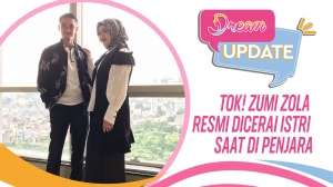 Tok! Zumi Zola Resmi Dicerai Istri Saat di Penjara