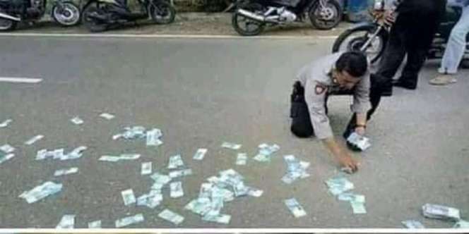 Viral Kabar Pria Ditinggal Kawin Buang Duit Rp300 Juta di Jalanan, Ini Faktanya
