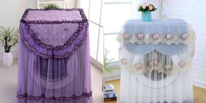 Viral Taplak Mesin Cuci Mirip Lingerie, Bentuknya Bikin Geger