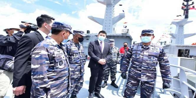 Bangga! TNI AL Luncurkan 2 Kapal Perang Produksi Dalam Negeri