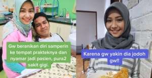 Cabut Gigi Geraham Demi Kenalan, Pria Ini Kini Suami Sang Dokter Gigi Cantik