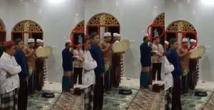 Video Sosok Mirip Pocong Melayang Saat Warga Salawatan Bikin Merinding