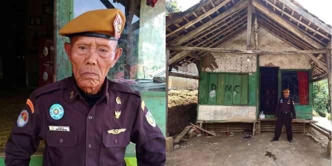 Kisah Pak Ici, Veteran Perang di Gubuk Reot