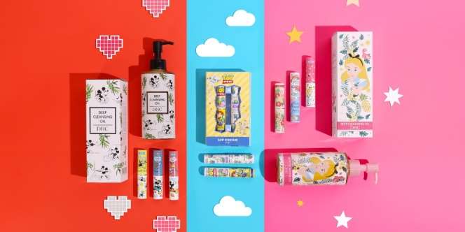 Koleksi Imut Disney di Pembersih Wajah dan Pelembab Bibir