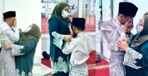 Viral, Pemuda Sujud dan Menangis Sesenggukan di Depan Ibunda Usai Akad Nikah