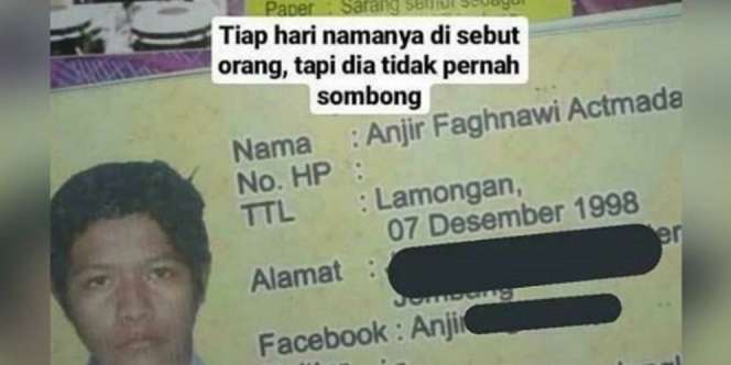 Polemik Kata 'Anjay', Pemuda Bernama 'Anjir' Ikutan Viral