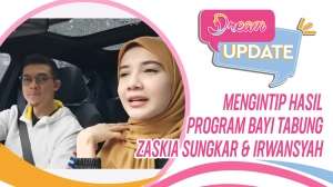 Tangis Zaskia Sungkar Lihat Hasil Program Bayi Tabung