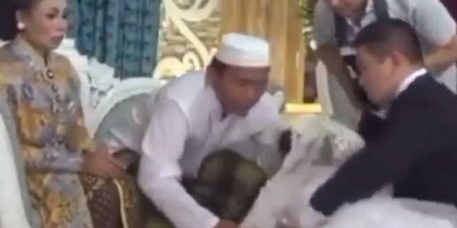 Viral Pengantin Nangis Saat Sungkeman, Netizen Bingung Antara Haru atau Ngakak!